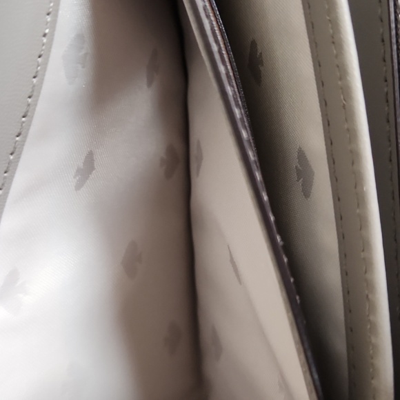 Kate Spade Gray Leather Zip Around Wallet - Picture 7 of 10